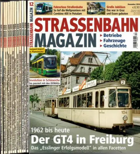 Straßenbahn Magazin. Betriebe - Fahrzeuge - Geschichte. Jahrgang 2018
 München, GeraMond, 2018. 