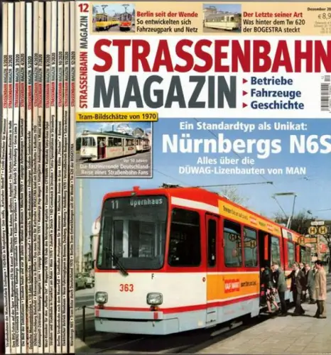 Straßenbahn Magazin. Betriebe - Fahrzeuge - Geschichte. Jahrgang 2020
 München, GeraMond, 2020. 