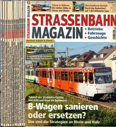 Straßenbahn Magazin. Betriebe - Fahrzeuge - Geschichte. Jahrgang 2021
 München, GeraMond, 2021. 