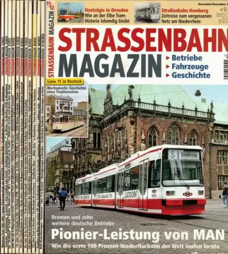 Straßenbahn Magazin. Betriebe - Fahrzeuge - Geschichte. Jahrgang 2022
 München, GeraMond, 2022. 