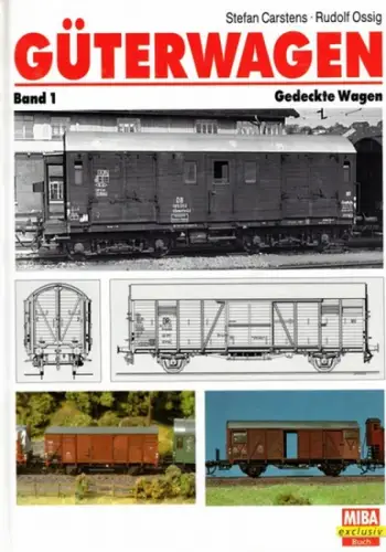 Carstens, Stefan; Ossig, Rudolf: Güterwagen. Band 1. Gedeckte Wagen. Überarbeitete, aktualisierte und erweiterte Neuauflage der Erstausgabe aus dem Jahr 1989
 Nürnberg, MIBA-Verlag (Miniaturbahnen), [2000]. 
