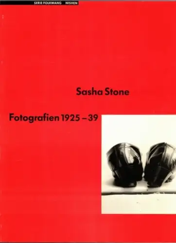 Köhn, Eckhardt (Hg.): Sasha Stone - Fotografien 1925 - 1939. [= Serie Folkwang]
 Berlin, Nishen, (1990). 