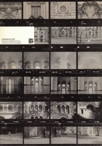 Arbeitsbericht 1976. Fachbereich Bildende Kunst
 Berlin, Hochschule der Künste, (1976). 