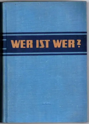 Habel, Walter (Hg.): Wer ist wer? Das deutsche Who's Who. XI. Ausgabe von Degeners Wer ist's? Begründet von Herrmann A. L. Degener. 2. ergänzte Auflage
 Berlin-Grunewald, arani, (1951). 