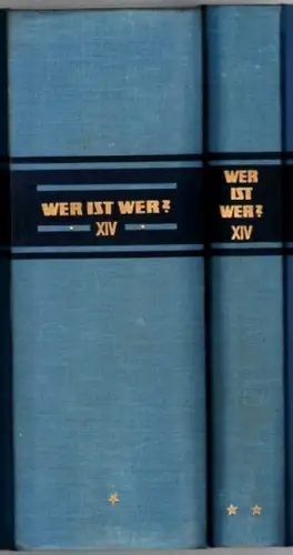 Habel, Walter (Hg.): Wer ist wer? Das deutsche Who's Who. XIV. Ausgabe von Degeners Wer ist's? [1] Band I. Bundesrepublik Deutschland und Westberlin. [2] Band II. [Deutsche Demokratische Republik / DDR]
 Berlin-Grunewald, arani, (1963) / (1965). 