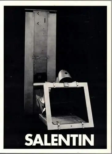Hans Salentin - Objekte und Bilder. [Ausstellungskatalog] 14. März bis 4. Mai 1975
 Köln, Kunsthalle, 1975. 