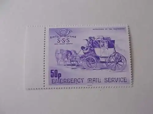  Großbritannien Notmarke   Postfrisch