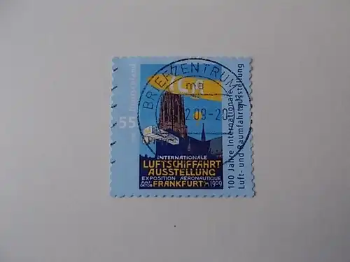 Bund Nr 2740 gestempelt selbstklebend