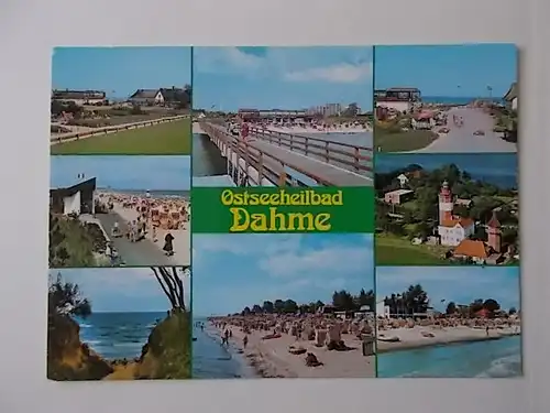 Ostseeheilbad Dahme verschiedene Ansichten