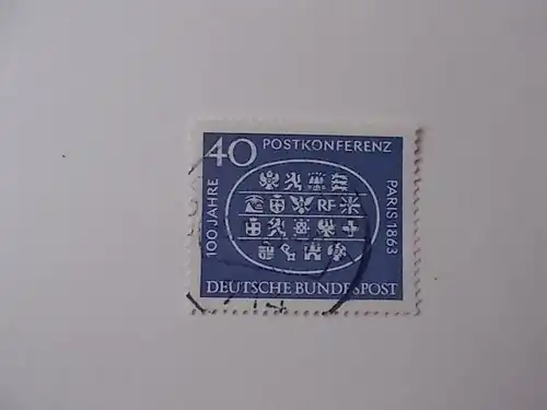 Bund Nr 398 gestempelt