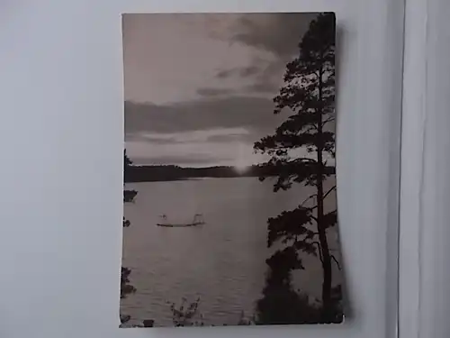 AK Seelandschaft, gelaufen in der DDR