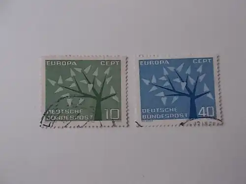 Bund Nr 383-84 gestempelt