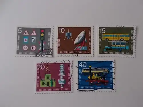 Bund Nr 468-72 gestempelt