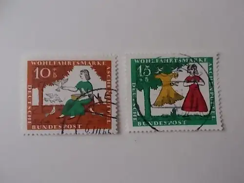 Bund Nr 485-86 gestempelt