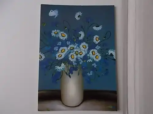 AK Blumengruß zu Ostern