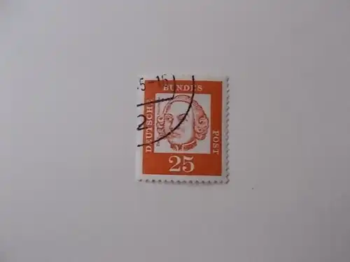 Bund Nr 353y gestempelt mit Zählnummer