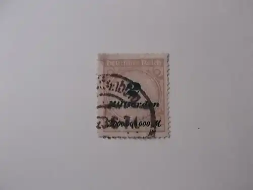 DR Nr 317226 P gestempelt