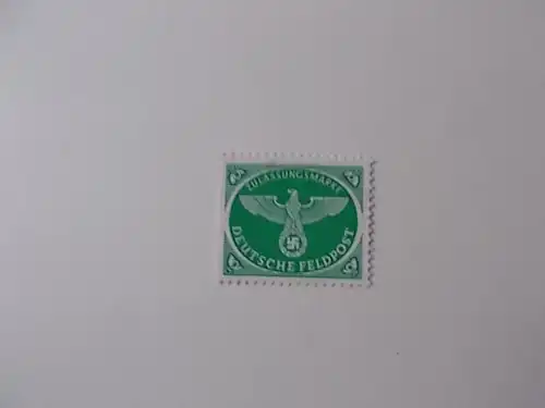 DR Feldpostmarke Nr 4 postfrisch