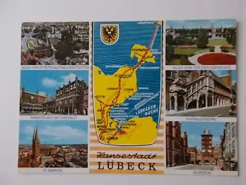 AK Mehrbildkarte Lübeck