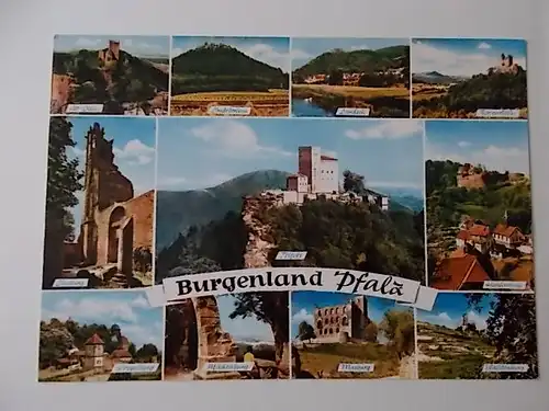 AK Burgenland Pfalz Mehrbildkarte gelaufen 1969