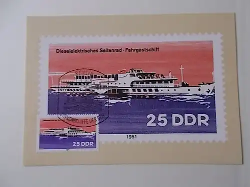 DDR Nr 2653 Maximumkarte
