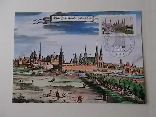 Berlin Nr 772 Maximumkarte