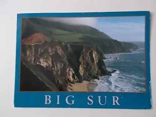 Big Sur Kaifornische Küste gelaufen 1997