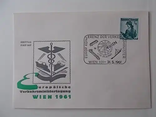Europäische Verkehrsministertagung Wien 1961