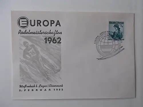 Europa Rodelmeisterschaften 1962 in der Steiermark