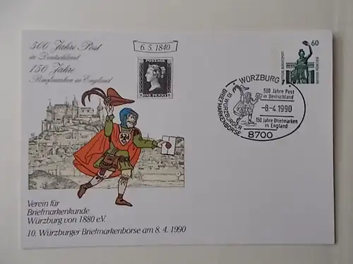 10. Würzburger Briefmarken-Börse 1990