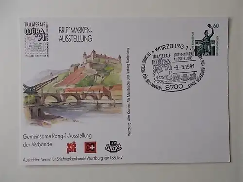 Briefmarkenausstellung Wüba 1991
