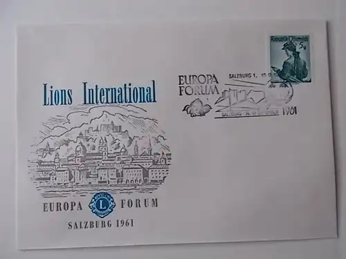 Lions International Europa-Forum Salzburg 1961