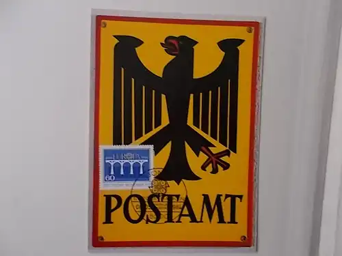 Bund Maximumkarte Europa 1984