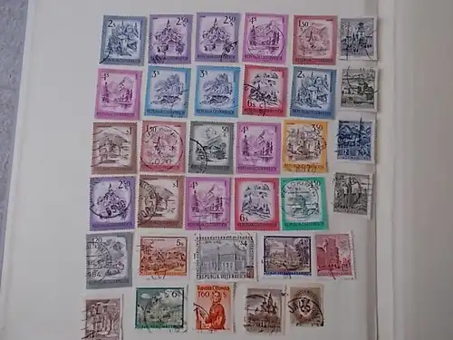 Österreich Briefmarken Lot gestempelt