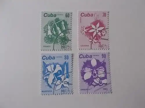 Kuba Nr 2810-13 gestempelt