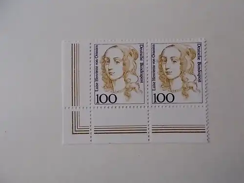 Bund Nr 1756 waagerechtes Paar postfrisch