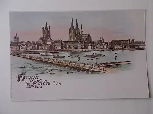 4 Postkarten aus Köln