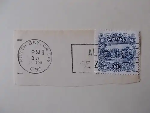 USA  Briefmarke gestempelt