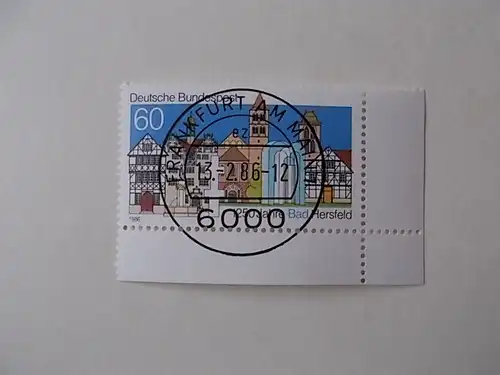 Bund Nr 1271 Ersttagsstempel