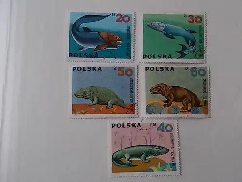 Polen Nr 1655-59 gestempelt