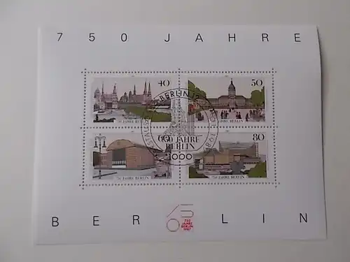 Berlin Block 8 Ersttags-Sonderstempel