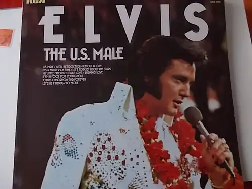 LP Elvis Presley The US MALE