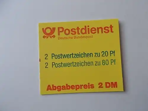 Bund MH Nr 28 postfrisch mit Zählbalken