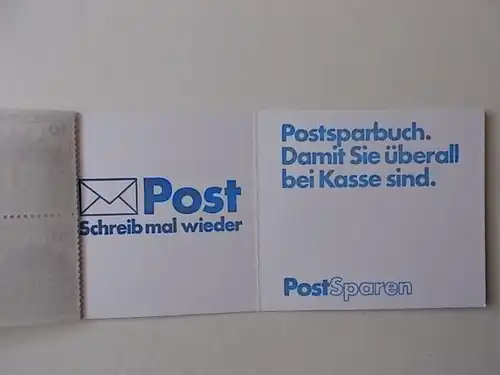 Bund MH 24 Postfrisch mit Plattenfehler und Zählbalken