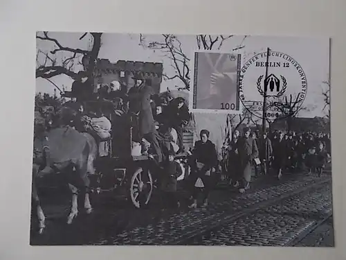 Maximumkarte 40 Jahre Genfer Flüchtlingskonvenition