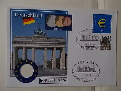 
Bund Numisbrief Deutscher Bundestag