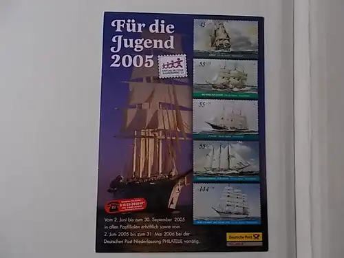 Postkarte von der Post ungelaufen