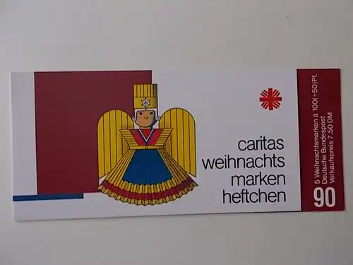 Bund Caritas MH Weihnachtsmarken 1990 postfrisch