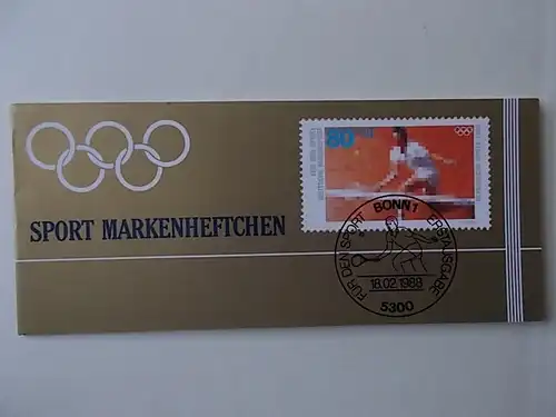 Bund MH Sportmarken 1988 postfrisch