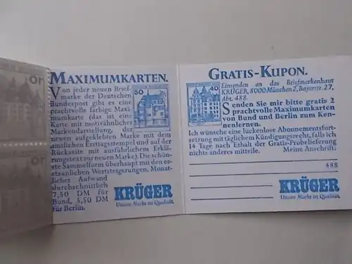 Bund MH 24c postfrisch mit Plattenfehler